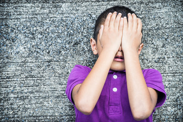 A young Asian boy who is scared and alone, he is at high risk of being physically, mentally and...