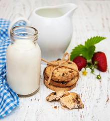 Milk and cookies