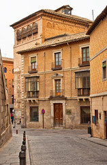 Fototapeta na wymiar Old town of Toledo, Spain