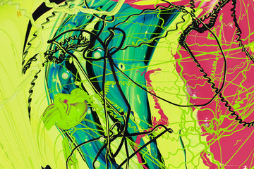 Abstract paint colours background