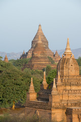 ASIA MYANMAR BAGAN TEMPLE PAGODA LANDSCAPE