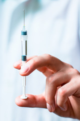 Syringe, medical injection