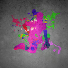 Abstract dancer