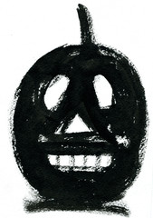 Black pumpkin
