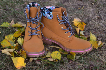 ботинки  женские осенние 