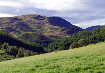 Scottish highland landscape - Meall nan Caorach, Perthshire