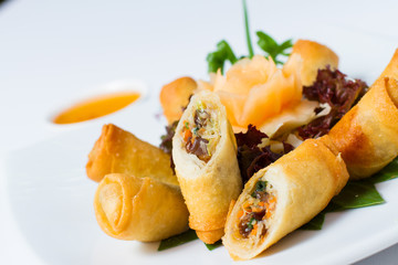 Chinese Traditional Spring rolls