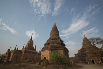 Fototapeta premium ASIA MYANMAR BAGAN TEMPLE PAGODA LANDSCAPE