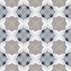 Kaleidoscopic mosaic seamless texture or background