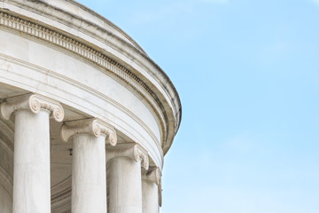 Fototapeta premium Ionic Columns at Jefferson Memorial