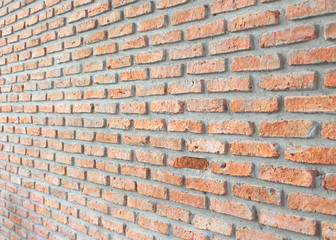 Red brickwall surface for background