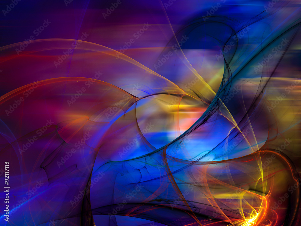 Wall mural modern abstract background design with space for your text.