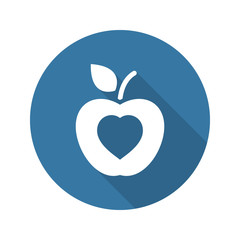 Healthy Eating Icon. Flat Design.