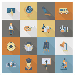 School and Education Icons