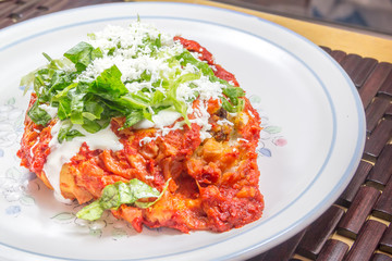 Pambazo mexican sandwich