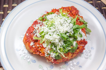 Pambazo mexican sandwich