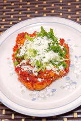 Pambazo mexican sandwich