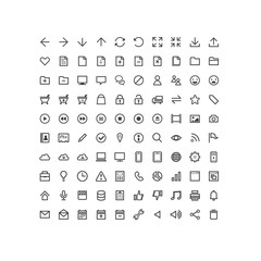 シンプル　ベーシック　アイコン