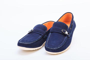 Men's shoes on a white background