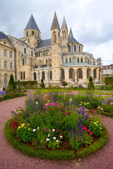 Fototapeta na wymiar Abbaye aux Hommes, Caen, Normandie