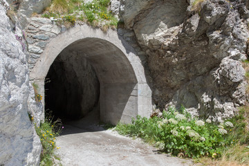 Small dark tunnel