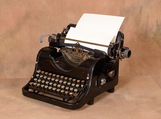 Retro typewriter