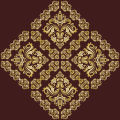 Oriental Abstract Vector Pattern