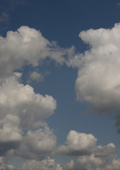 Obraz premium Cumuluswolken