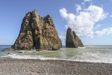 Obraz premium The Beach in the anatolia