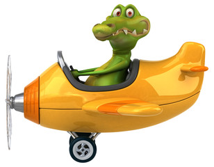 Fun crocodile