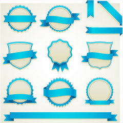 Seal and Banner Web Elements  © Giraphics