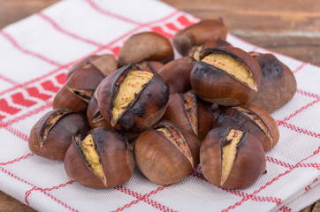 Roasted chestnuts