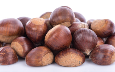 Raw chestnuts