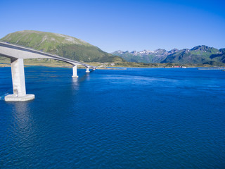 Obraz premium Bridge on Lofoten