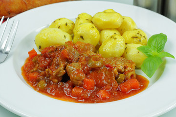 sauté de porc à la provençale 25092015
