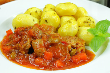 sauté de porc à la provençale 25092015