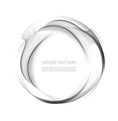 wave line abstract. Vector illustration