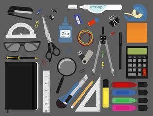 Stationery tools color