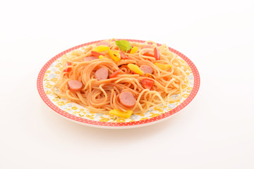 おいしそうなスパゲティ
