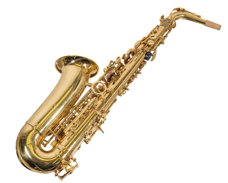 sch&ouml;nes goldenes saxophon