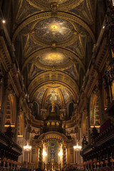 Fototapeta na wymiar St. Paul´s Cathedral Decke 2