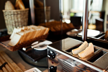 Breakfast at hotel