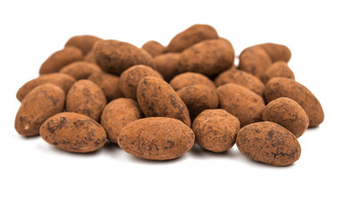 almonds in chocolate