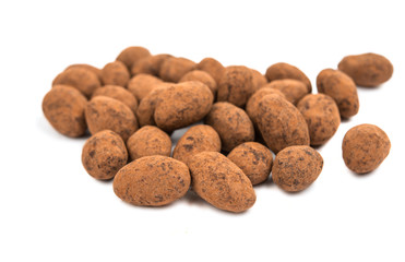 almonds in chocolate