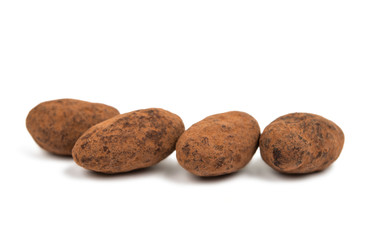 almonds in chocolate