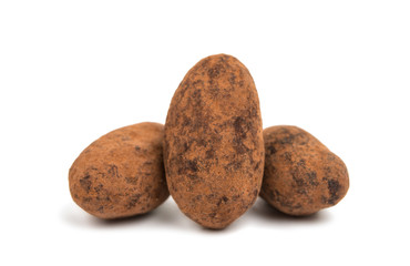 almonds in chocolate