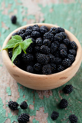 blackberries