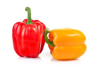  pepper on white background