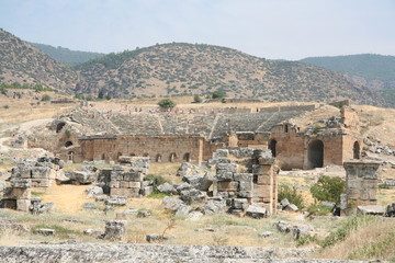 Fototapeta na wymiar Ancient city of Hierapolis
