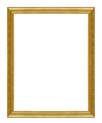 Gold picture frame